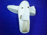 全棉帆布四孔鞋