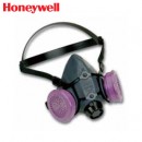 Honeywell半面罩_5000系列双滤盒弹性橡胶半面罩550030