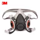 3M双滤盒半面罩_6000系列半面罩6100/6200/6300