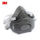 3M单滤盒半面罩_3200半面型防护面罩