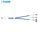 安全绳|Tractel安全绳_达克泰LSAD系列双头织带式缓冲减震安全绳