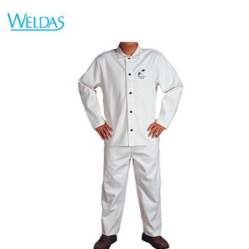 电焊服|WELDAS白色阻燃上身焊服33...