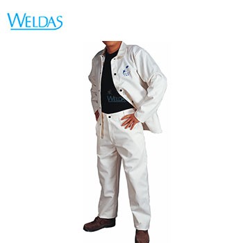 电焊服|WELDAS白色阻燃工作裤33-...