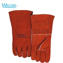 手工电焊手套|WELDAS手工电焊手套_WELDAS锈橙色斜拇指款手工电焊手套10-2101