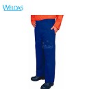 电焊服|WELDAS蓝色时款工作裤33-9700