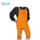 皮焊围裙|WELDAS金黄色皮焊分脚围裙44-2236