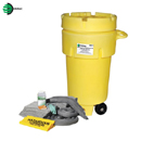 泄漏应急套装|ENPAC移动泄漏处理套装_50加仑脚轮通用式泄漏处理桶套装1350-YE