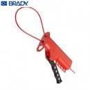 缆锁|万用缆锁_Brady万用缆锁带涂层金属线50943