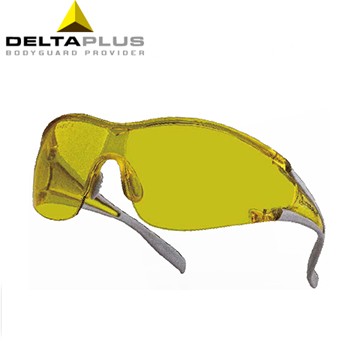 防护眼镜|Delta时尚全贴面圆弧款黄色...