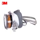 3M防毒组合|尘毒防护组合_半面型尘毒防护组合1201