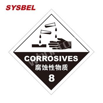 标签|SYSBEL标签_腐蚀性物质标签W...