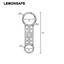 安全搭扣|防火花双头铝制搭扣锁_LEMONSAFE 5116100